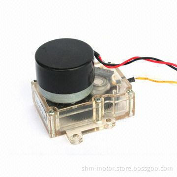 36mm 3V Plastic Electric Gearbox Motors for Water Meter, CE-certified